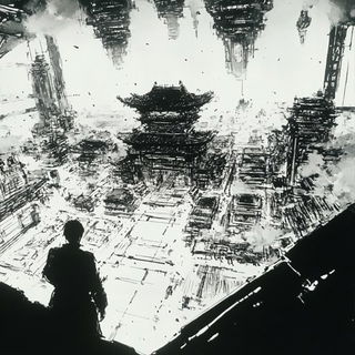 Tealglass Phytography style, Midjourney V6.1: cinematic shot from sci-fi movie