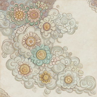 Luminarch style, Midjourney V6.1: creative pattern composition