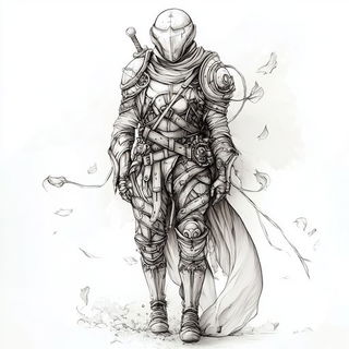Astral Etchcraft style, Midjourney V6.1: concept art character design of retropunk steam knight
