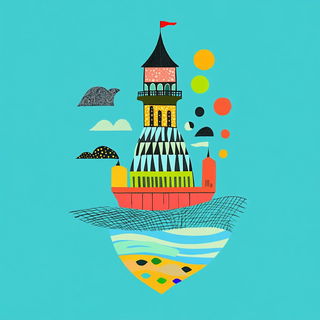 Particlefjord style, Midjourney V6.1: bold minimalist logo design for Istanbul city municipal services