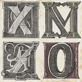 Cinemagma style, Midjourney V6.1: typographic composition with large letters