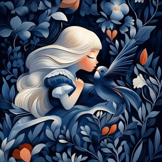 Graphitome style, Midjourney V6.1: retro fairy-tale illustration