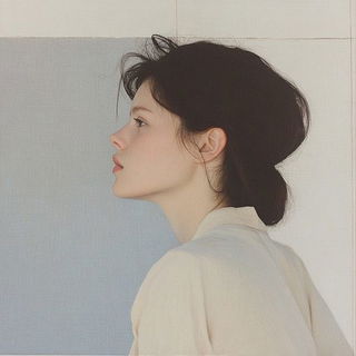 Machinogravure style, Midjourney V6.1: photographic portrait of female protagonist