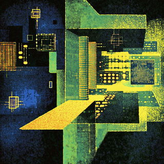 Jungle Accordionism style, Midjourney V6.1: technical infrastructure blueprint schematics
