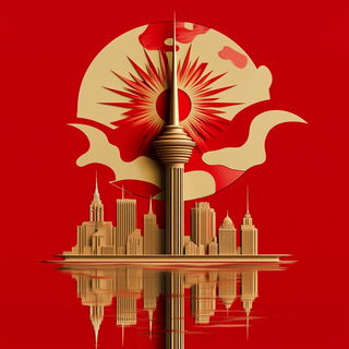 Bloodhaze Orrery style, Midjourney V6.1: bold minimalist logo design for Istanbul city municipal services