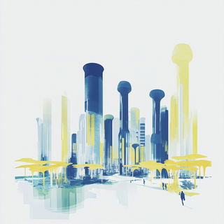 Engravingabulist style, Midjourney V6.1: megacity with futuristic bioarchitecture