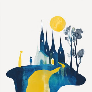 Engravingabulist style, Midjourney V6.1: retro fairy-tale illustration
