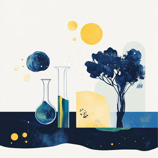 Engravingabulist style, Midjourney V6.1: editorial illustration for popular scientific magazine cover