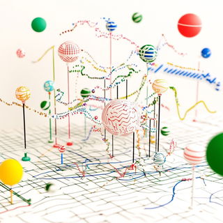 Castellune style, Midjourney V6.1: abstract 3D render