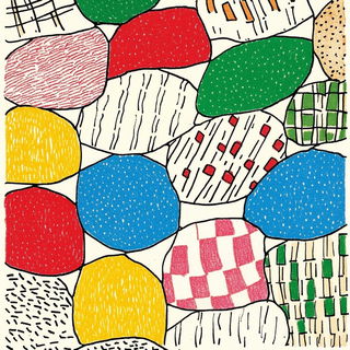Castellune style, Midjourney V6.1: creative pattern composition