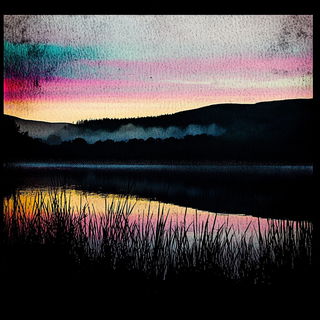 Redband Attrition style, Midjourney V6.1: realistic landscape photograph of quiet dawn