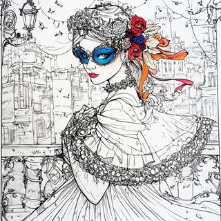 Lithicircle style, Midjourney V6.1: haute-couture fashion outfit