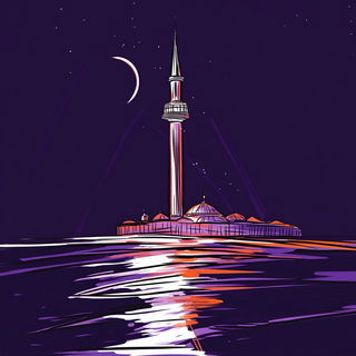 Atelier Keshui style, Midjourney V6.1: bold minimalist logo design for Istanbul city municipal services
