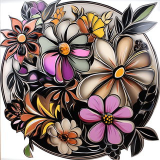 Folkloriform style, Midjourney V6.1: traditional folk art