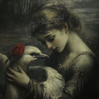 Cineforge style, Midjourney V6.1: classical 18th-century oil painting
