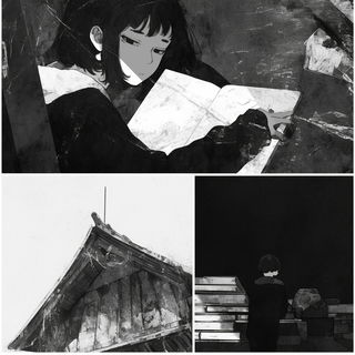 Olivewire Ink Cartographers style, Midjourney V6.1: black-and-white manga comic strip