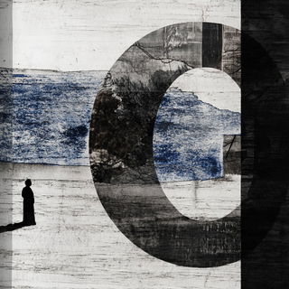 Olivewire Ink Cartographers style, Midjourney V6.1: typographic composition with large letters