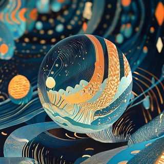 Tealmarket Theatrum style, Midjourney V6.1: abstract 3D render