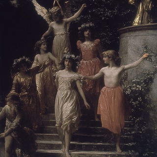 Platform Zero Domesticity style, Midjourney V6.1: classical 18th-century oil painting