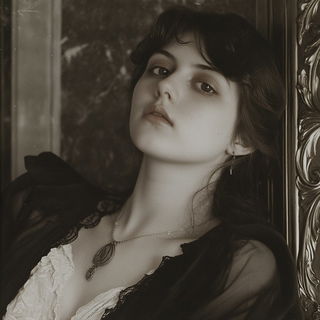 Platform Zero Domesticity style, Midjourney V6.1: photographic portrait of female protagonist