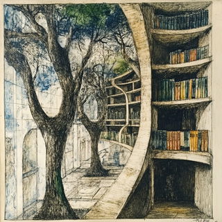 Mycoblossom style, Midjourney V6.1: Midlibrary