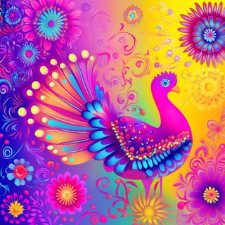 Lavendark style, Midjourney V6.1: traditional folk art