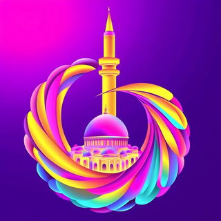 Lavendark style, Midjourney V6.1: bold minimalist logo design for Istanbul city municipal services