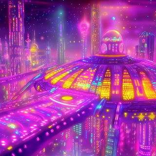 Lavendark style, Midjourney V6.1: cinematic shot from sci-fi movie