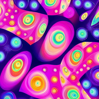 Lavendark style, Midjourney V6.1: creative pattern composition
