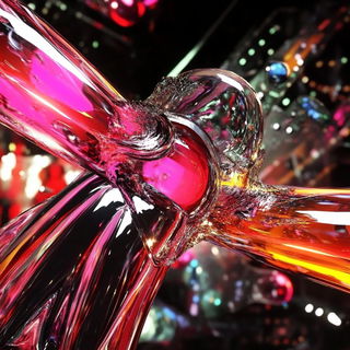 Burinweather style, Midjourney V6.1: abstract 3D render