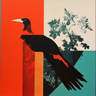 Chromaperegrine style, Midjourney V6.1: traditional folk art