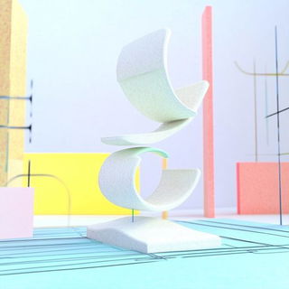 Gearvista style, Midjourney V6.1: abstract 3D render