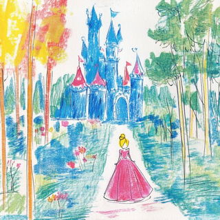 Gearvista style, Midjourney V6.1: retro fairy-tale illustration