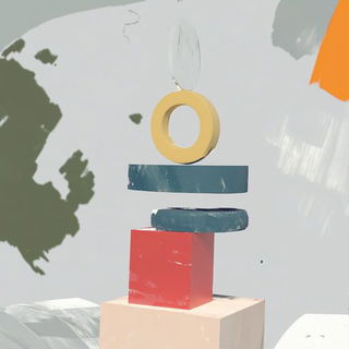 Chromatic Aberration Guild style, Midjourney V6.1: abstract 3D render