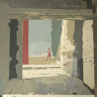 Chromatic Aberration Guild style, Midjourney V6.1: classical 18th-century oil painting
