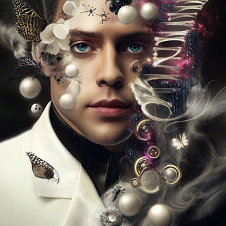 Aerialaqueduct style, Midjourney V6.1: editorial illustration for popular scientific magazine cover