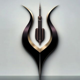 Aerialaqueduct style, Midjourney V6.1: bold minimalist logo design for Istanbul city municipal services