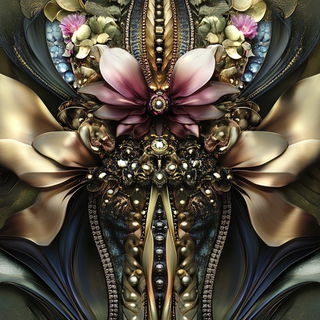 Aerialaqueduct style, Midjourney V6.1: creative pattern composition