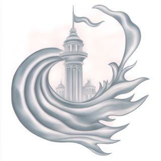 Atlasdream style, Midjourney V6.1: bold minimalist logo design for Istanbul city municipal services