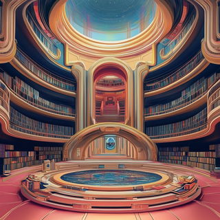 Turquoisefolklore style, Midjourney V6.1: Midlibrary