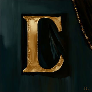 Cinechromia style, Midjourney V6.1: typographic composition with large letters