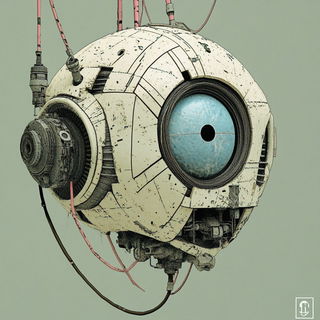 Fossilfolk Chromatism style, Midjourney V6.1: abstract 3D render