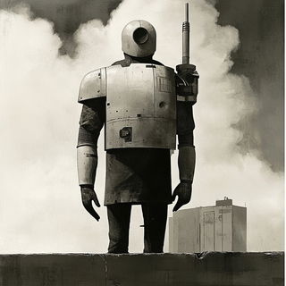 Botanomarble style, Midjourney V6.1: concept art character design of retropunk steam knight