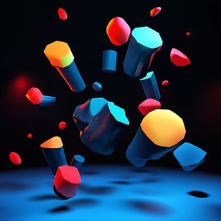 Inkpanorama style, Midjourney V6.1: abstract 3D render