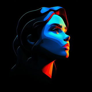 Inkpanorama style, Midjourney V6.1: photographic portrait of female protagonist