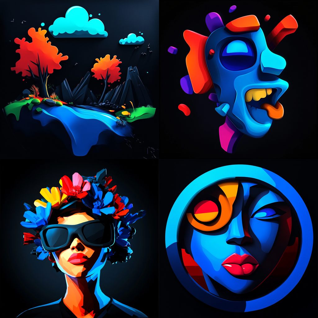 Inkpanorama style, Midjourney V6.1, render 1 of 4