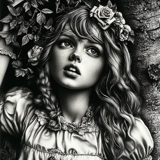 Prussian Goldsalt style, Midjourney V6.1: retro fairy-tale illustration