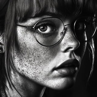 Prussian Goldsalt style, Midjourney V6.1: photographic portrait of female protagonist