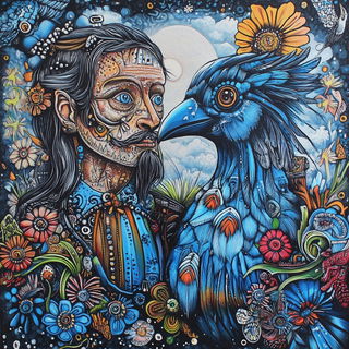 Smogchromatic style, Midjourney V6.1: traditional folk art