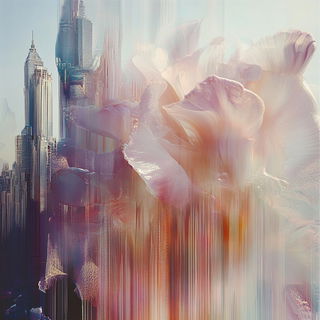 Chromacrest Heraldry style, Midjourney V6.1: megacity with futuristic bioarchitecture